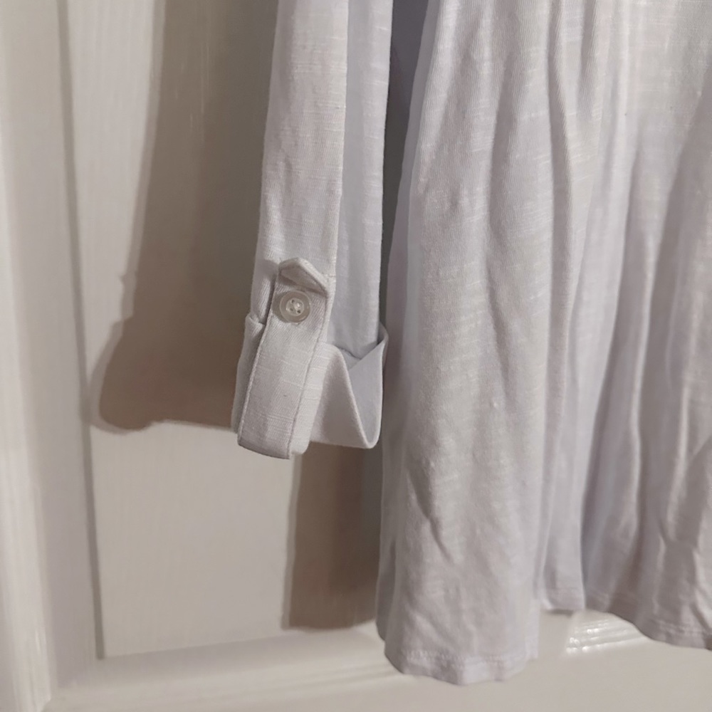 Chico size 2 white ladies top